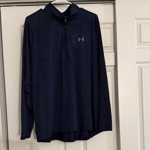 Under Armour Dark Blue Quarter-Zip